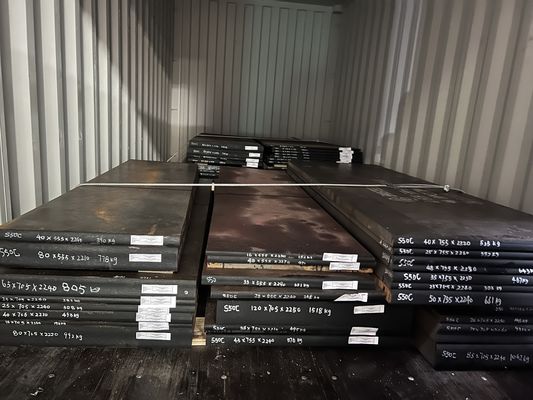 1.2312 সহজ যন্ত্রপাতি প্লাস্টিক ছাঁচ ইস্পাত প্লেট খাদ ইস্পাত প্লেট